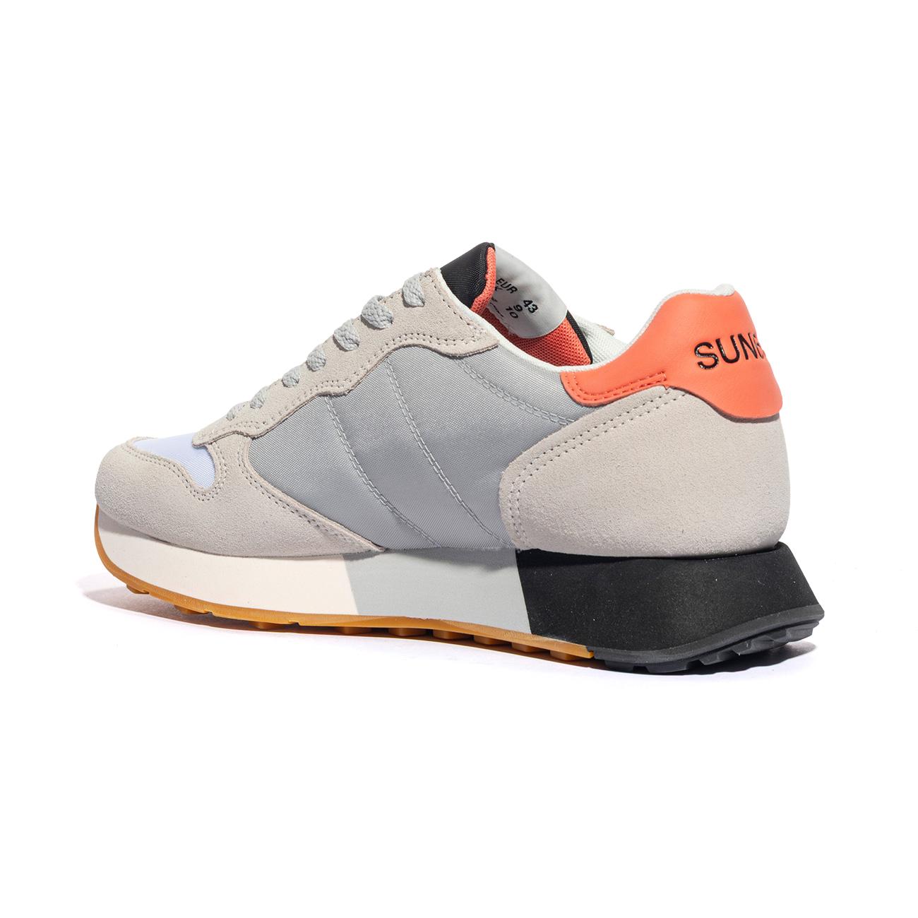 SUN 68 Z35112 BIANCO / GRIGIO CHIARO Sneakers Uomo 