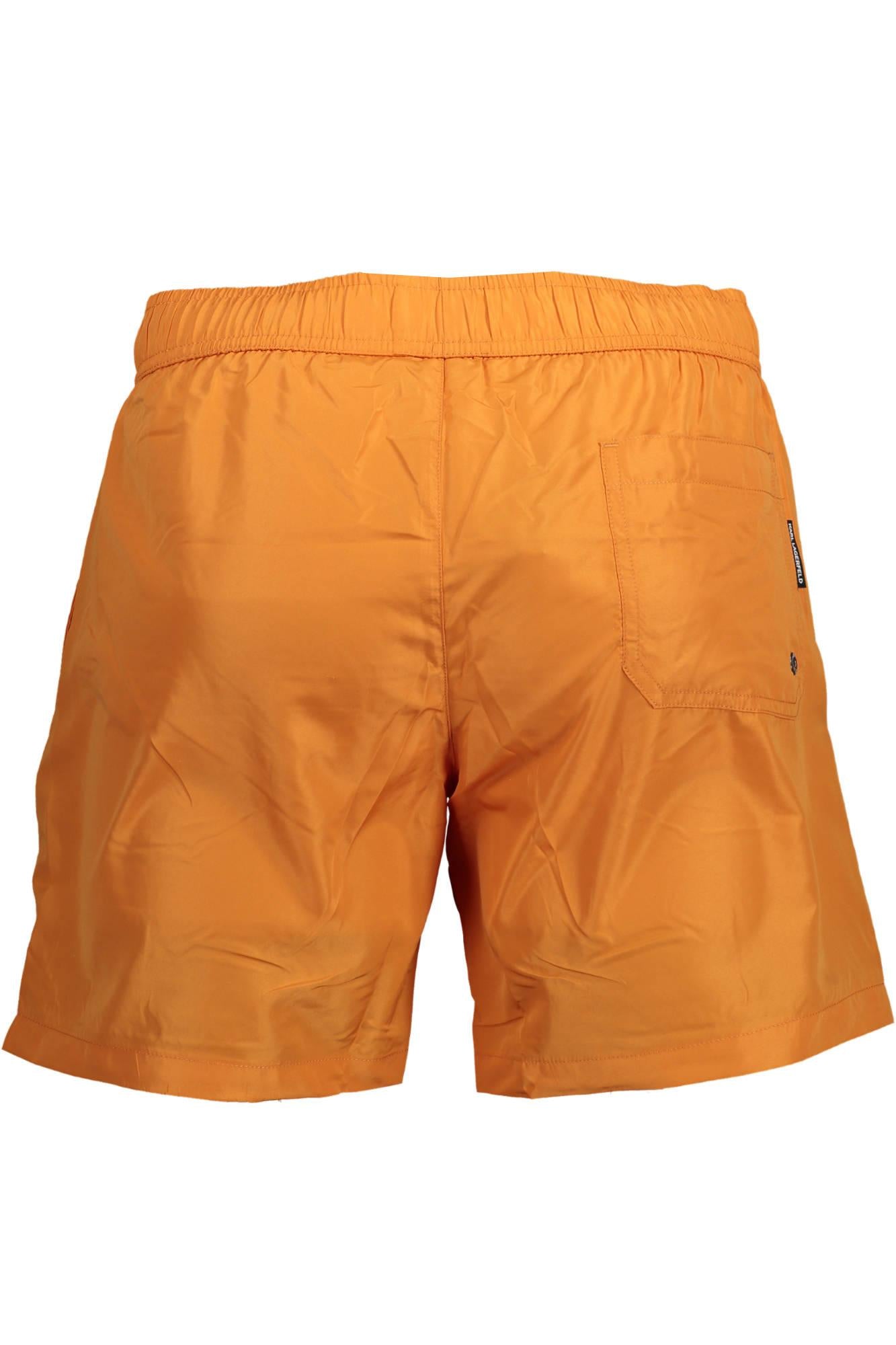 KARL LAGERFELD KL22MBM01_ARANCIO_ORANGE Arancione Costumi Uomo 