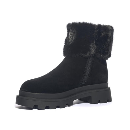 BLAUER F5KIMMEL10 BLACK Stivaletti Donna 