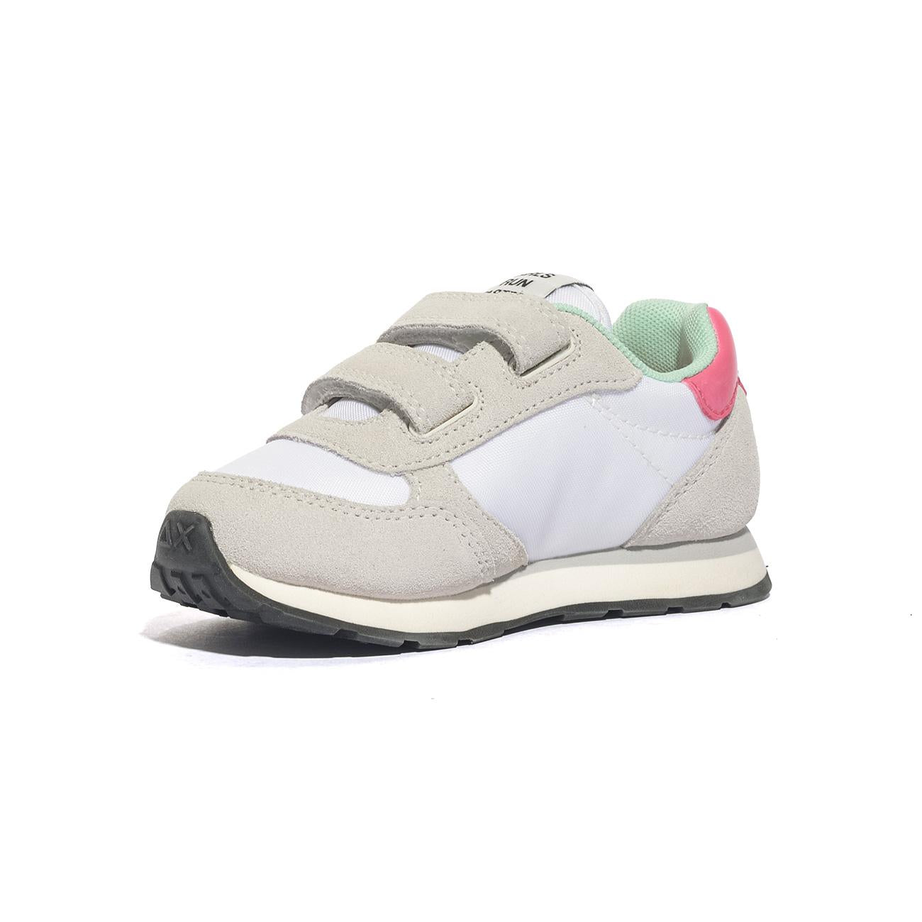 Sneakers Sun68  GIRL'S ALLY SOLID  NYLON (BABY) Grigie Z34401BBIANCO SUN 68