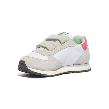 Sneakers Sun68  GIRL'S ALLY SOLID  NYLON (BABY) Grigie Z34401BBIANCO SUN 68