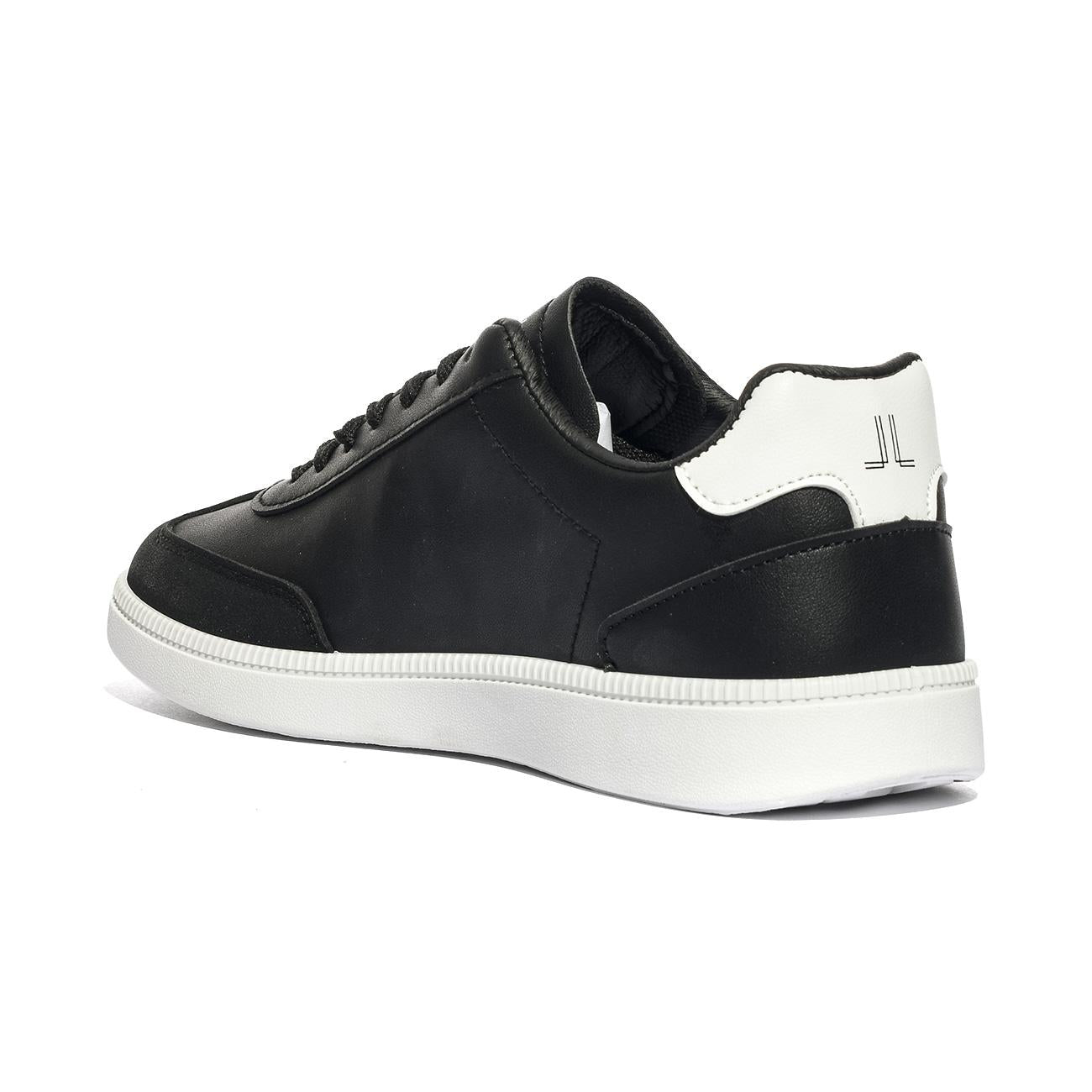 LANCETTI LNC870-1 BLACK WHITE Sneakers Uomo 