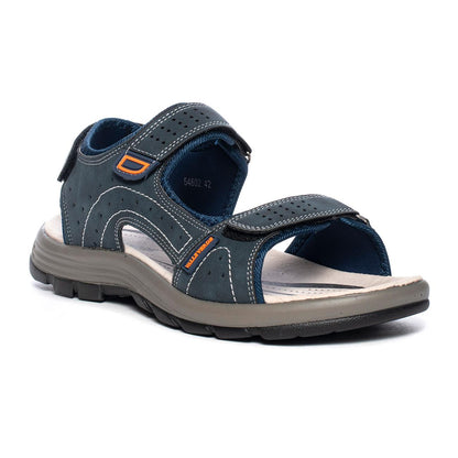 VALLEVERDE 54802 BLU Sandali Uomo 