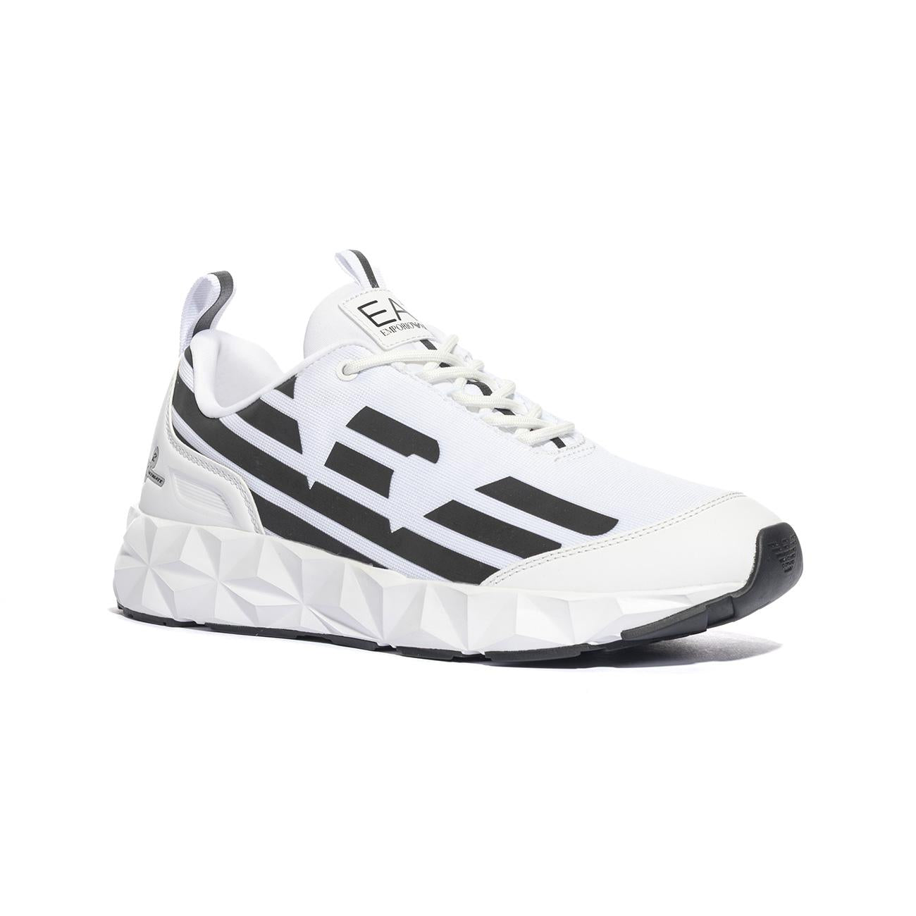 ARMANI X8X217 WHITE BLACK Sneakers Uomo 