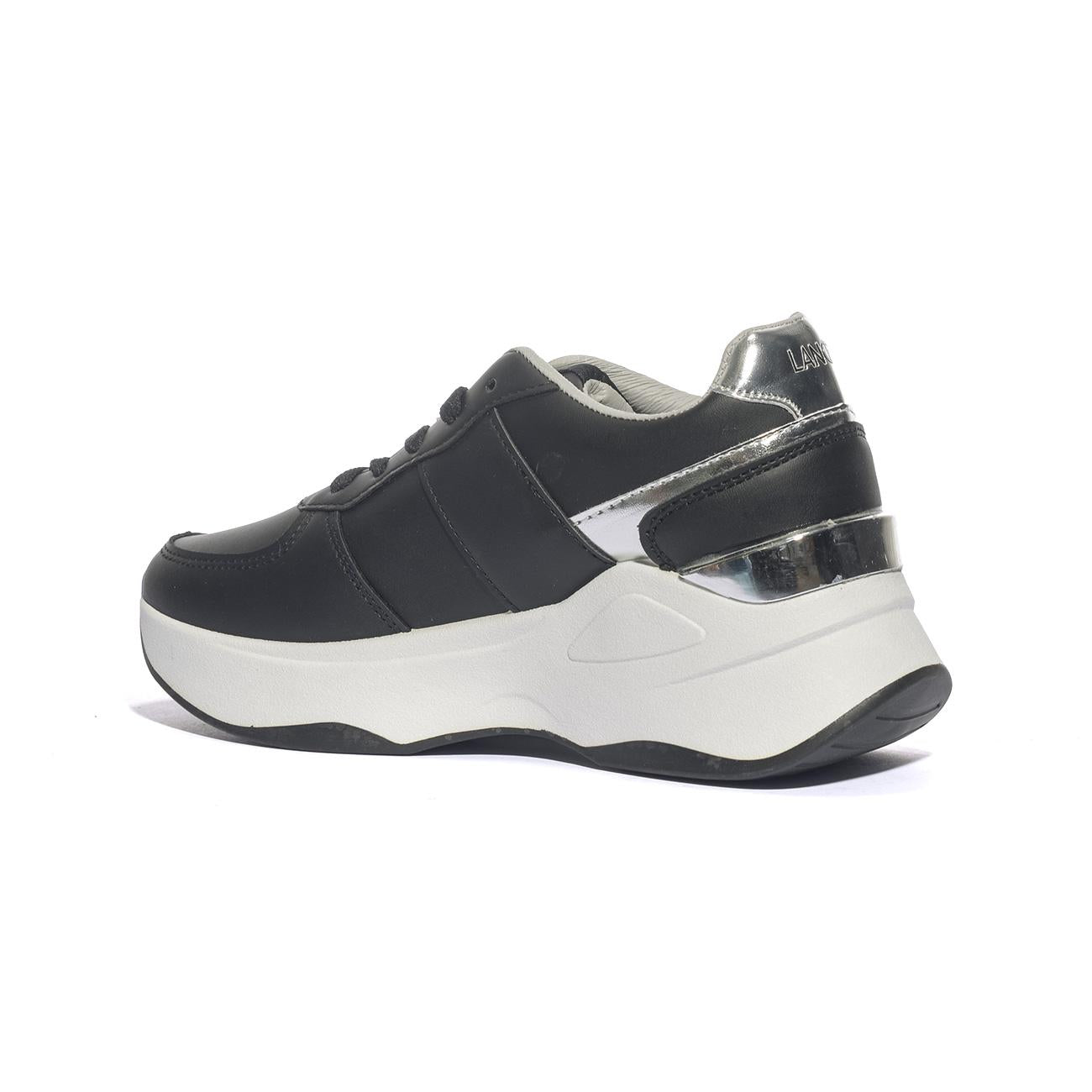 LANCETTI LANC85 BLACK SILVER Sneakers Donna 
