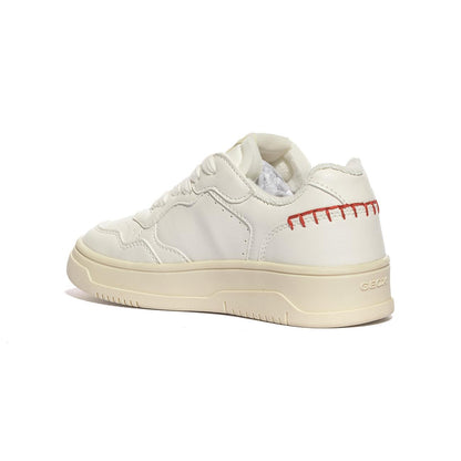 GEOX J56NLC 000BC WHITE  C1000 Sneakers Bambina 