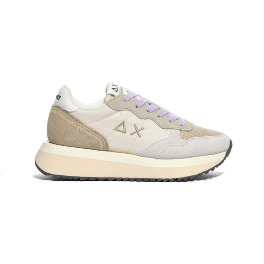 Sneakers Sun68 BIG ALLY MULTICOLOR Bianche Z45213BIANCO PANNA SUN 68