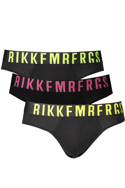 BIKKEMBERGS BKK1USP16TR_NEBLACAS Nero Slip Uomo 