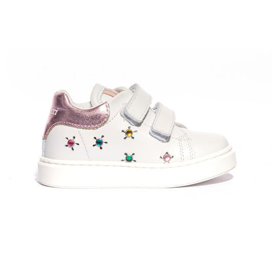 BALDUCCI CITA6823 BIANCO ROSA Sneakers Bambina 