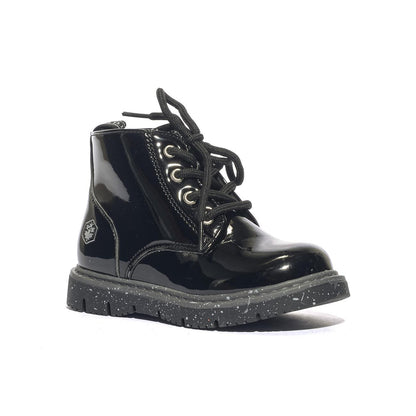 LUMBERJACK SGE6401-003 BLACK Anfibi Bambina 
