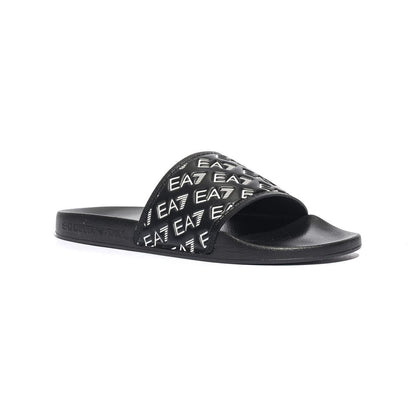 ARMANI 7X000109 BLACK WHITE Ciabatte Uomo 
