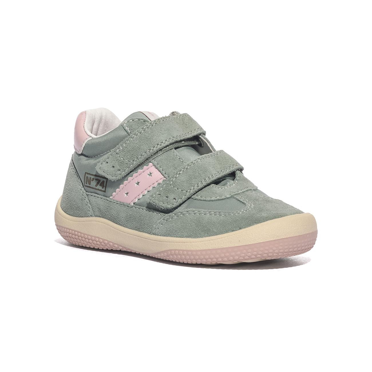 NATURINO 0012018924.01.3F37 SAGE.PINK Sneakers Bambina 
