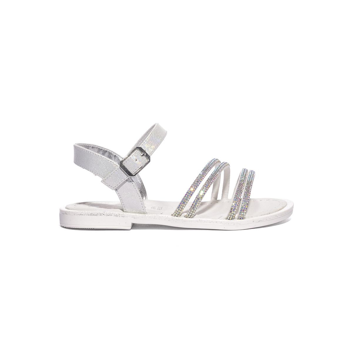 ASSO AG17910 SILVER MULTICOLOR Sandali Bambina 