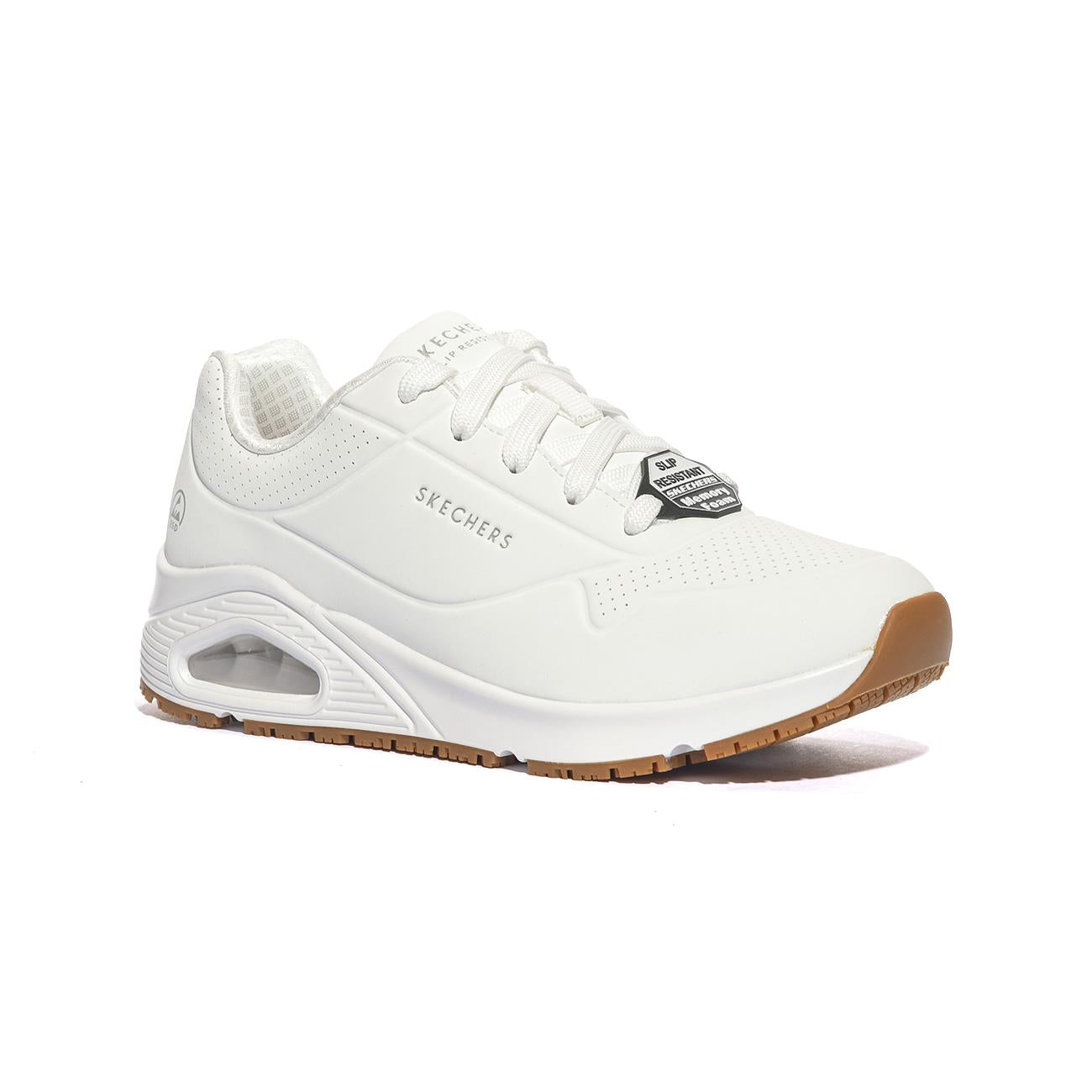 Sneakers Skechers UNO SR Bianche 108021ECWHT SKECHERS