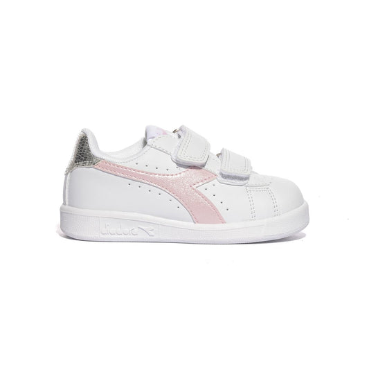 DIADORA 101182616 WHITE PINK LADY Sneakers Bambina 