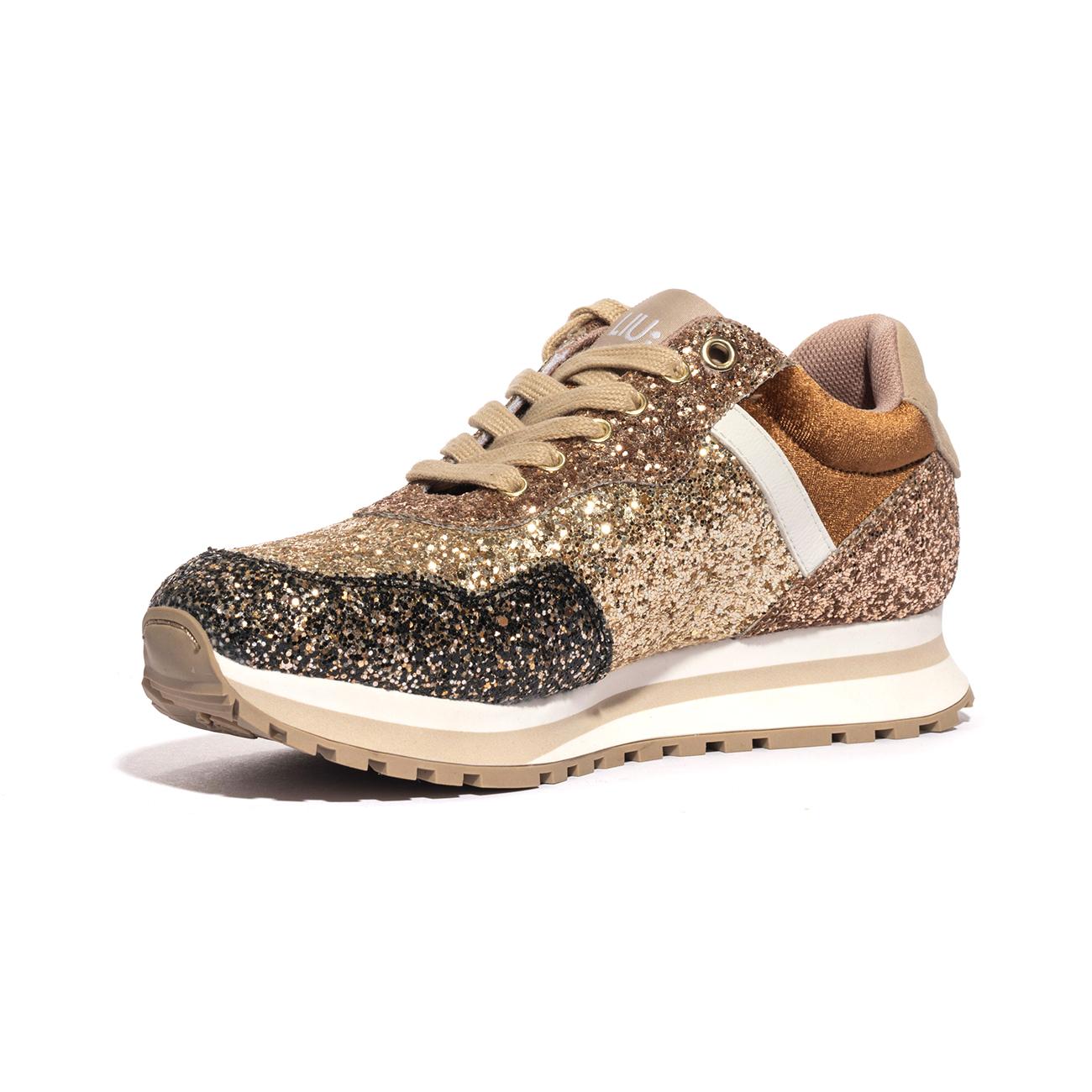 LIUJO 4F3701TX00700529 GLITTER Sneakers Donna 