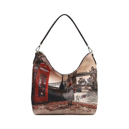 Y-NOT YES618F6 LONDON BRIDGE Borse Donna 