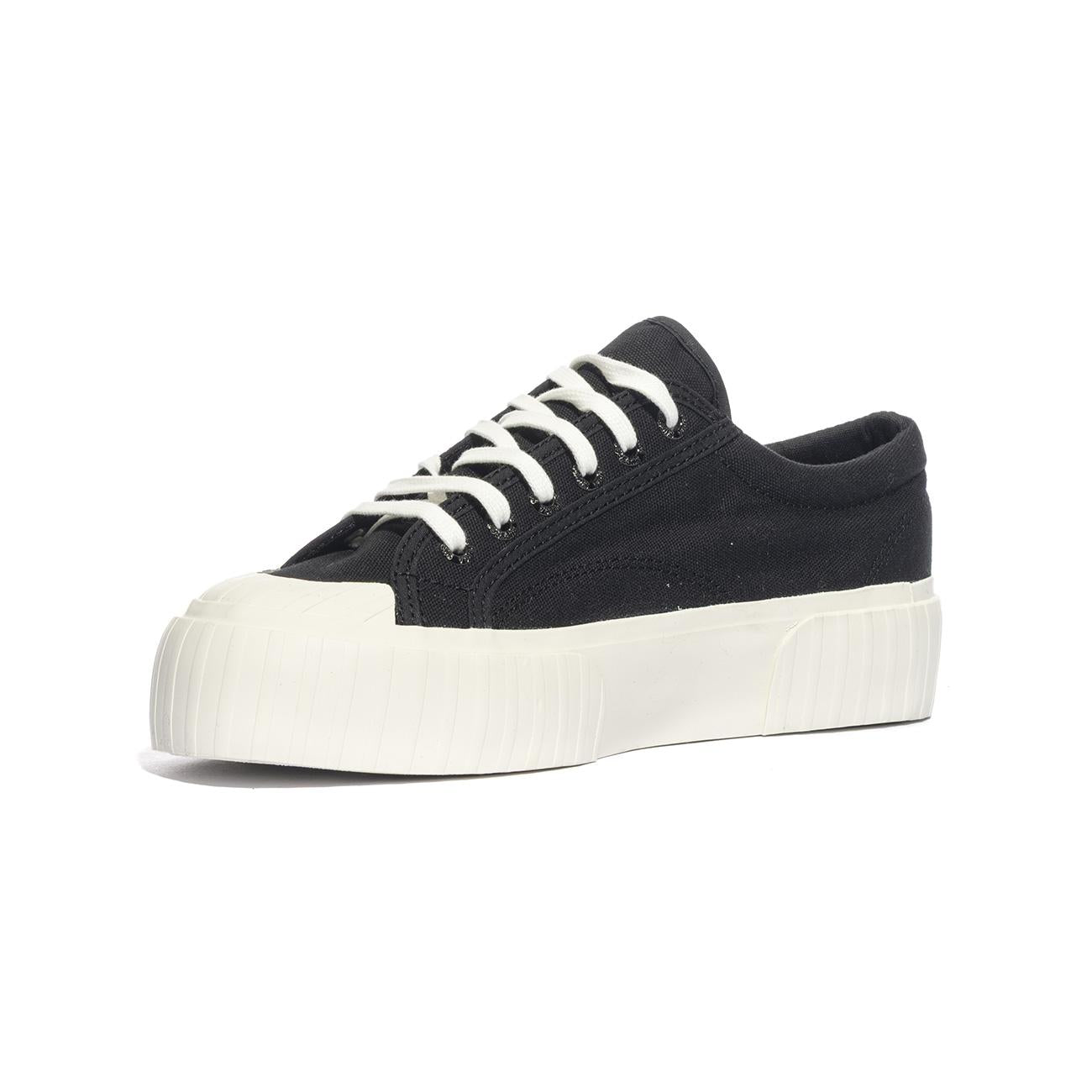 SUPERGA 2631 BLACK WHITE Sneakers Donna 