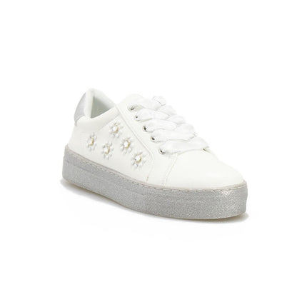 LIUJO 4A2487EX014S10S8 SILVER WHITE Sneakers Bambina 