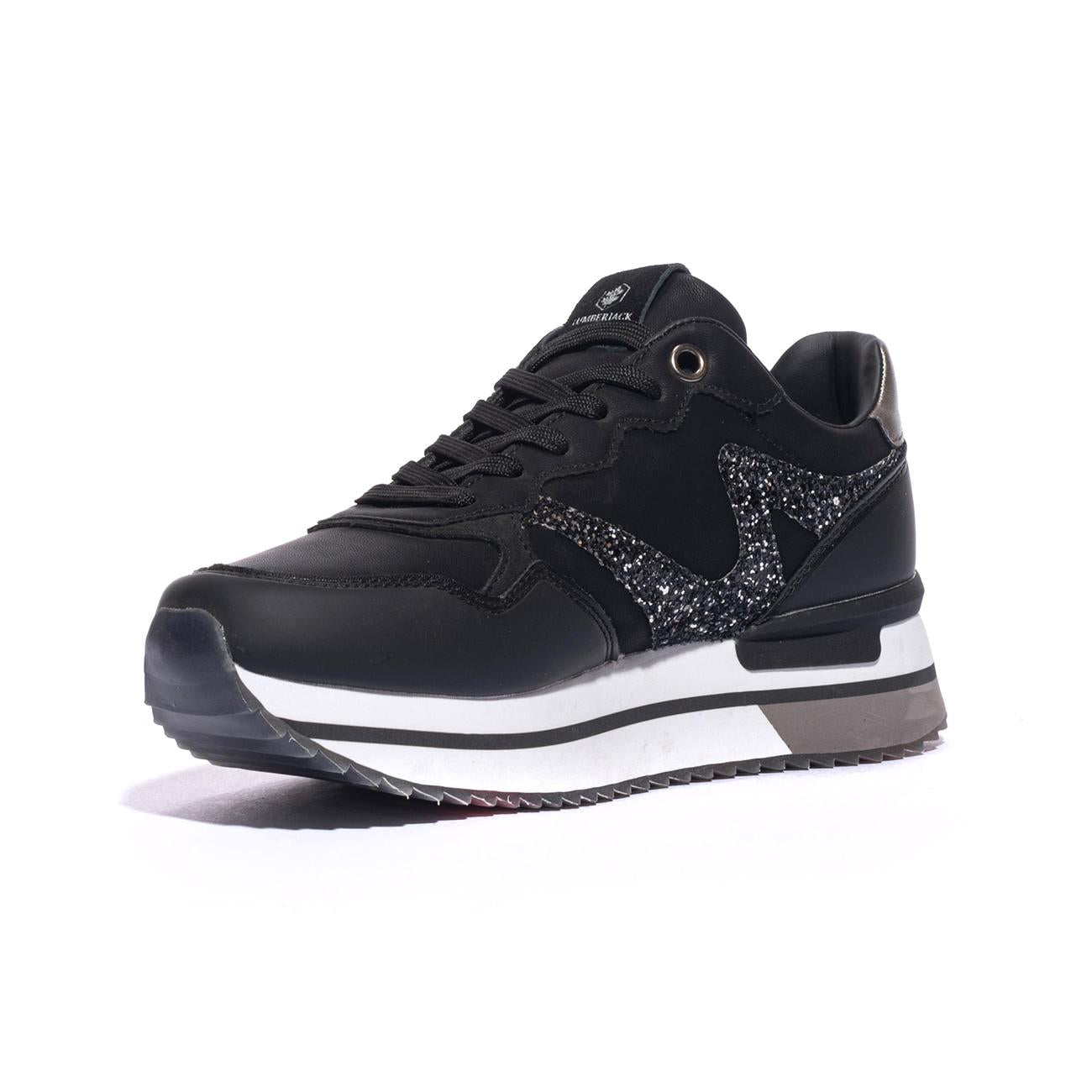 LUMBERJACK SWF8005-006 BLACK Sneakers Donna 