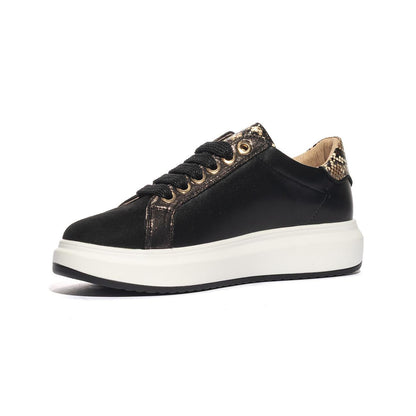 FERRE' F441 BLACK BEIGE Sneakers Donna 