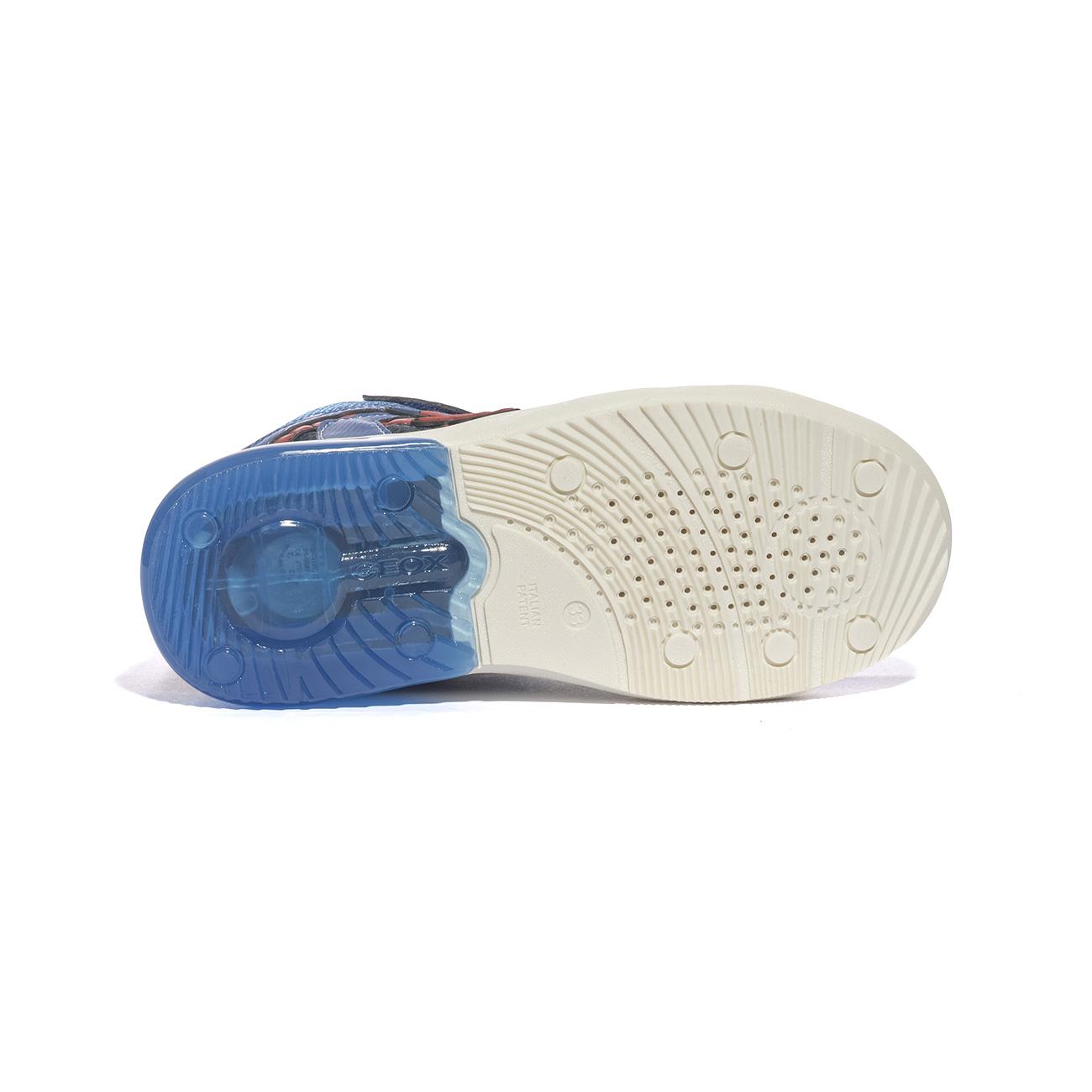 GEOX J269YC 011CE NAVY ROYAL  C4226 Sneakers Bambino 