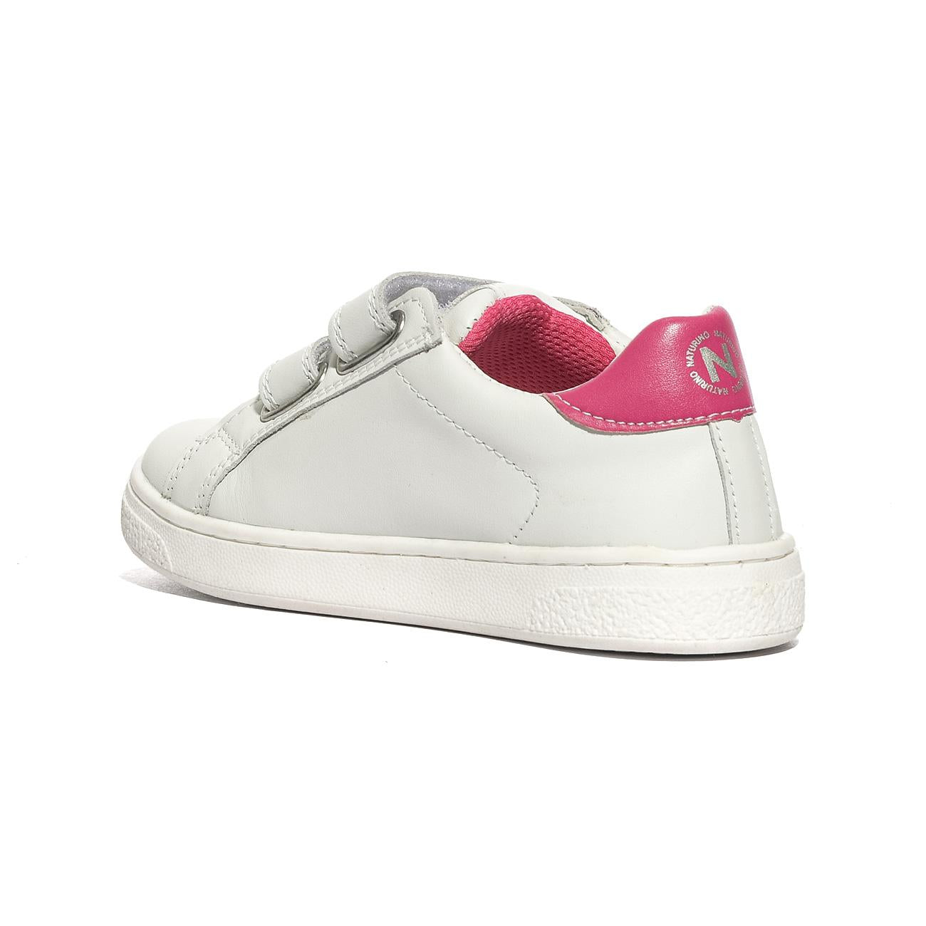 NATURINO 0012017499.42.2N60 WHITE.LILAC.BRIGHT Sneakers Bambina 