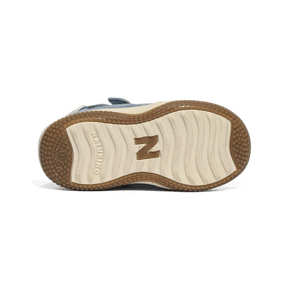 NATURINO 0012018924.01.1C87 WHITE.GREEN.AZURE Sneakers Bambino 