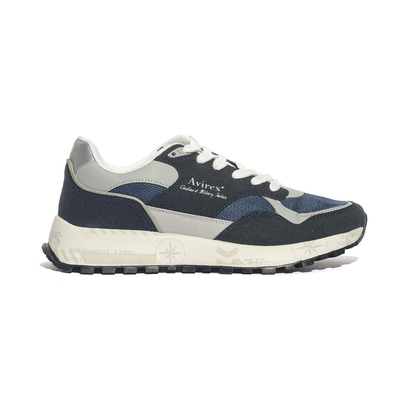 AVIREX STAR001 NAVY Sneakers Uomo 
