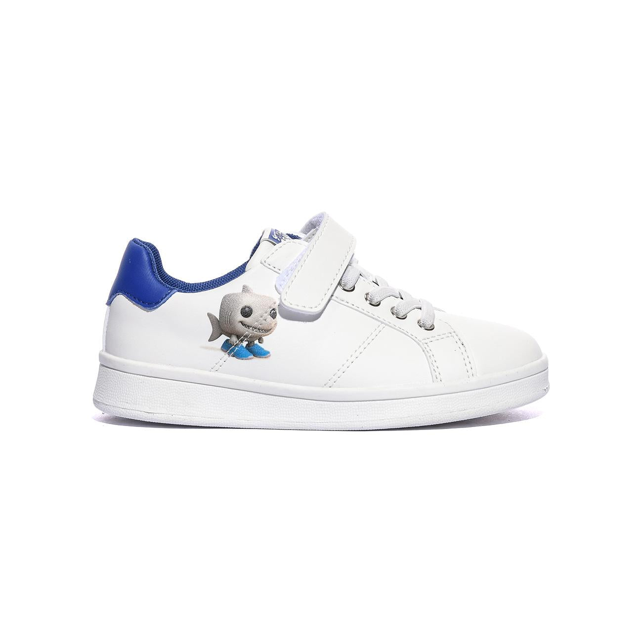 SKIFIDOL SK020 WHITE BLU Sneakers Unisex Bambino 