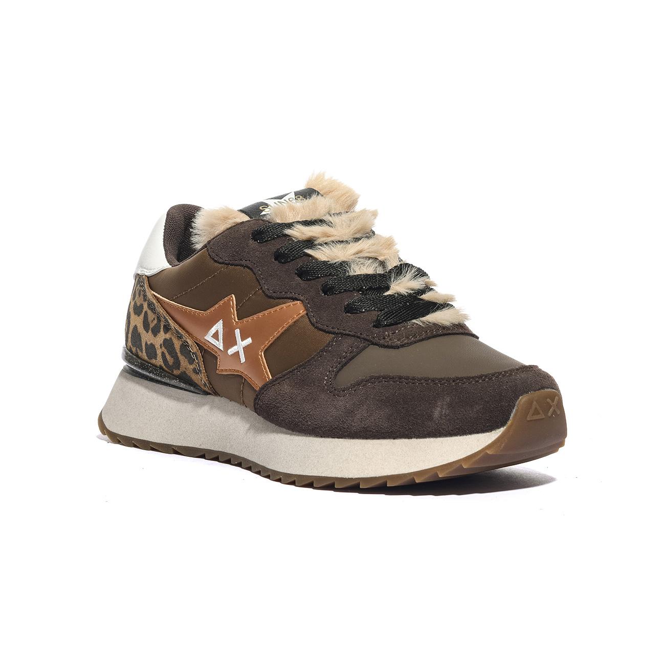Sneakers Sun68 STARGIRL ANIMAL MArroni Z45218MARRONE SUN 68