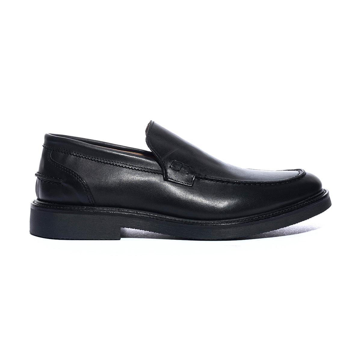 GALLUCCI 1965 MOCASSINO LISCIO NERO Mocassini Uomo 