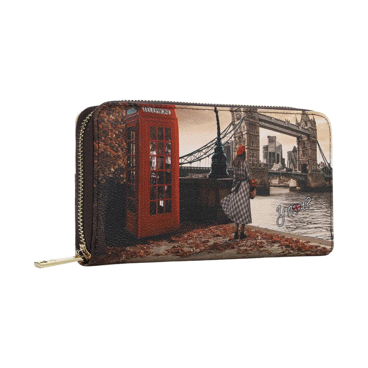 Y-NOT YES361F6 LONDON BRIDGE Portafogli Donna 