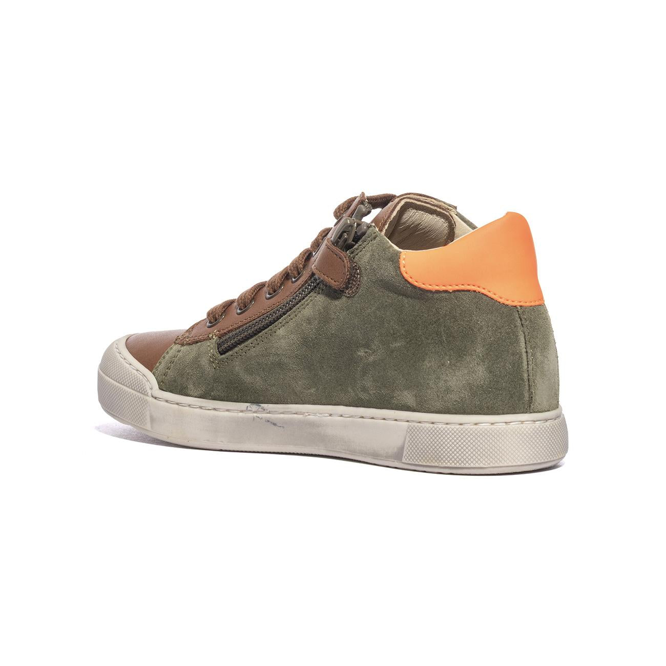Sneakers Naturino Heist Verdi 0012015412.19.3D69CUOIO MILITARY NATURINO