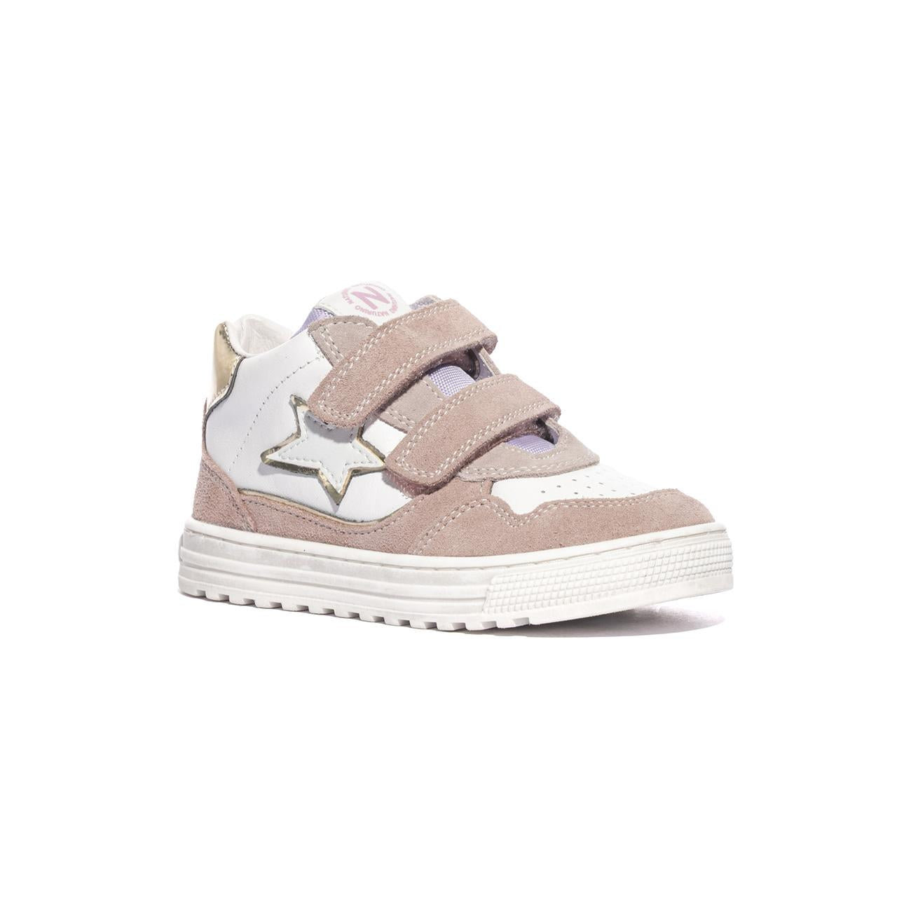 NATURINO 0012018618.01.1M75 ROSE WHITE Sneakers Bambina 