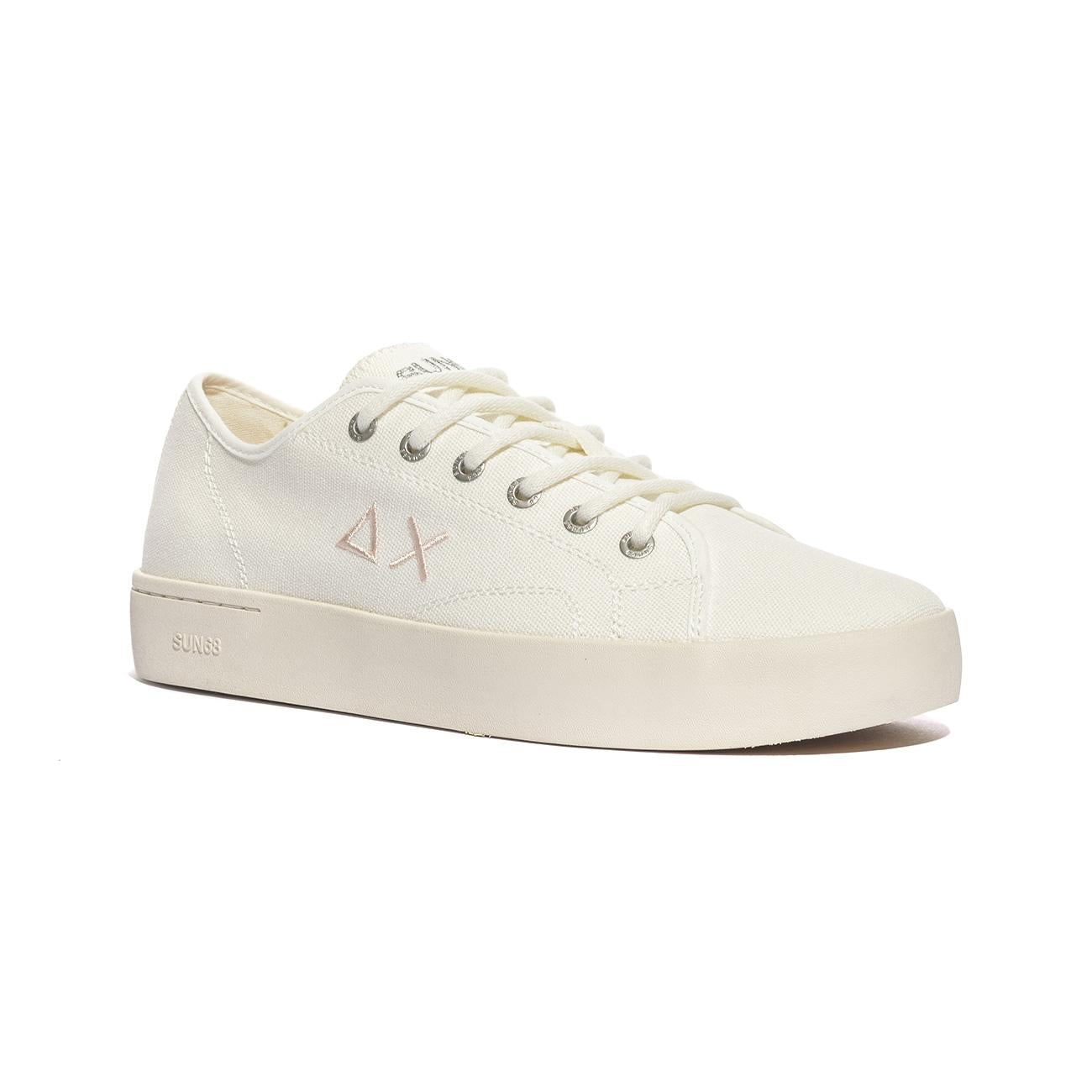 Sneakers Sun68  KATY CANVAS Bianche Z34223BIANCO PANNA SUN 68