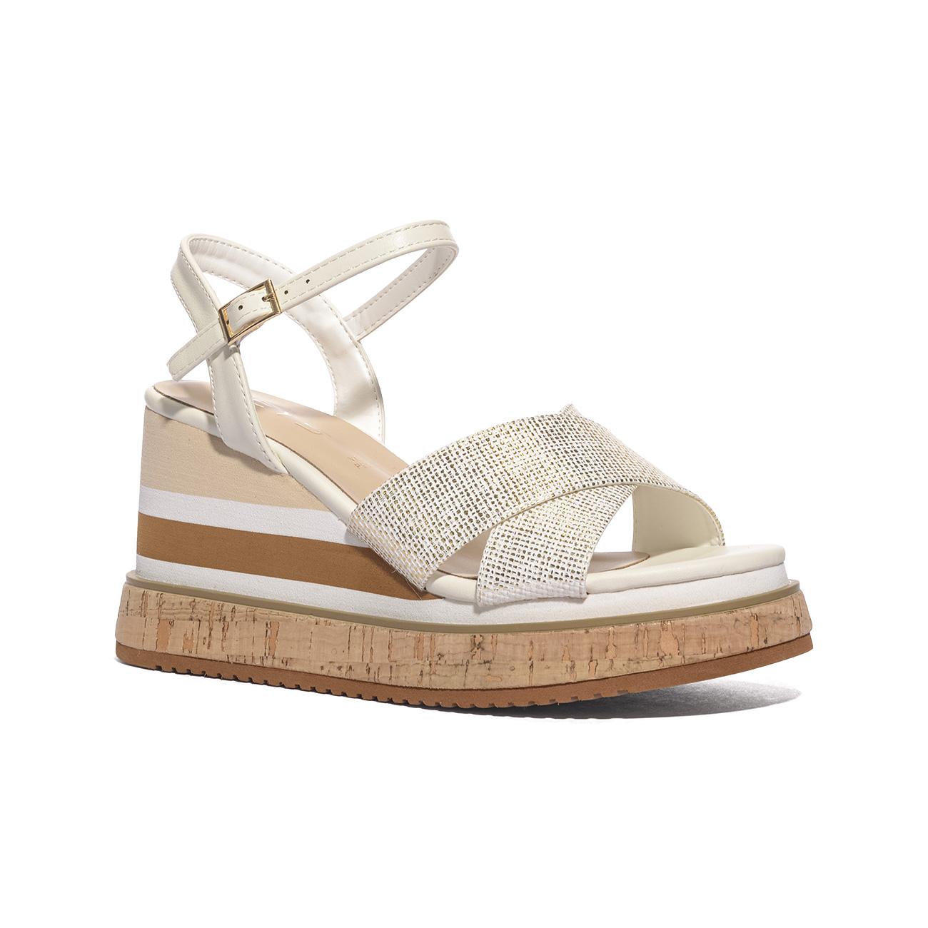 KEYS K12680 WHITEWHITE Sandali Donna 
