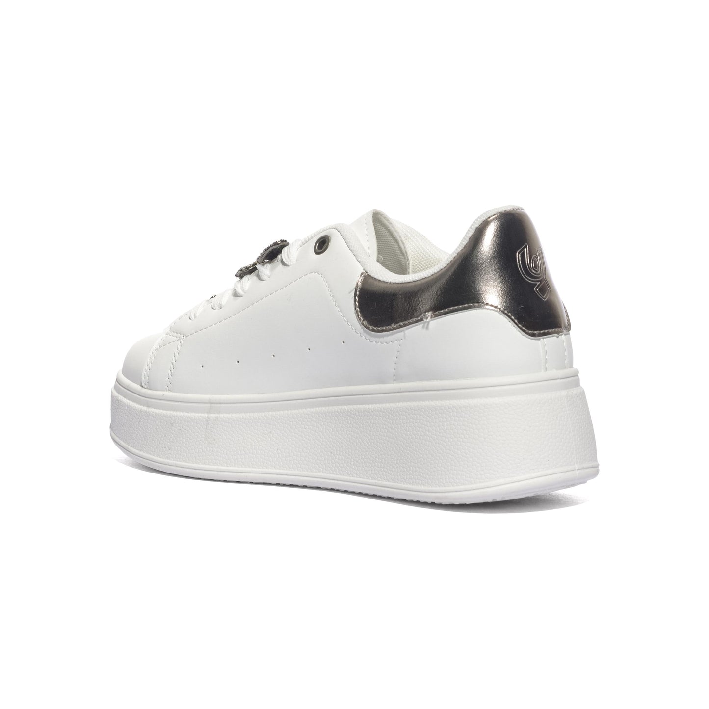 FREDDY FY7717 WHITE PEWTER Sneakers Donna 
