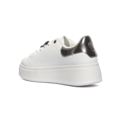 FREDDY FY7717 WHITE PEWTER Sneakers Donna 