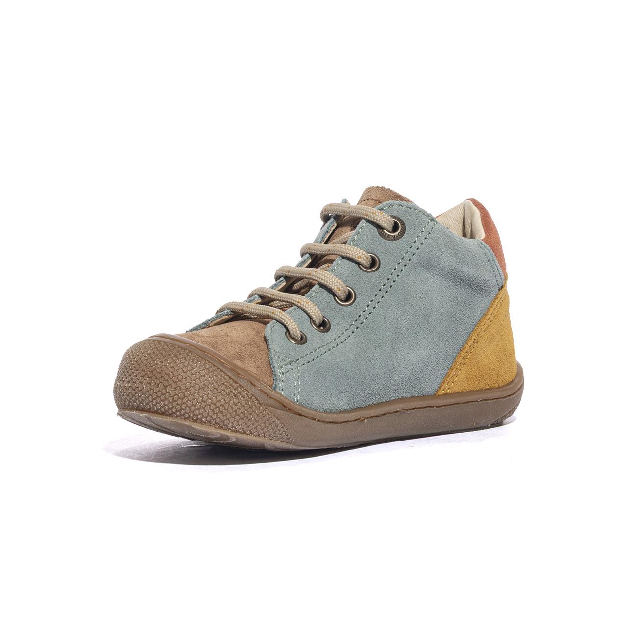 Sneakers Naturino Romy Multicolor 0012015282.17.1D57BROWN SAGE ZUCCA NATURINO