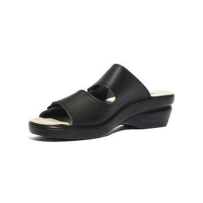 VALLEVERDE 25315 NERO Ciabatte Donna 