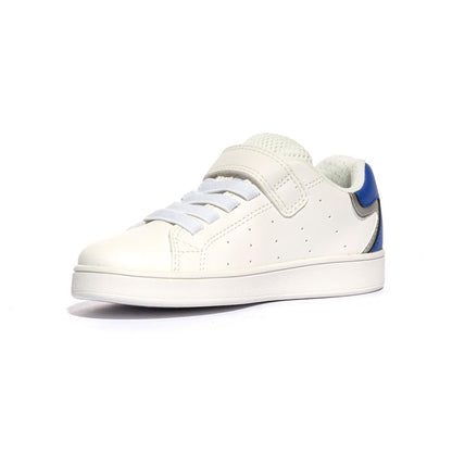 GEOX J36LSA 000BC WHITE DKROYAL C1Z4R Sneakers Bambino 