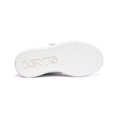 LEVI'S VAVE0200S WHITE NAVY Sneakers Bambino 