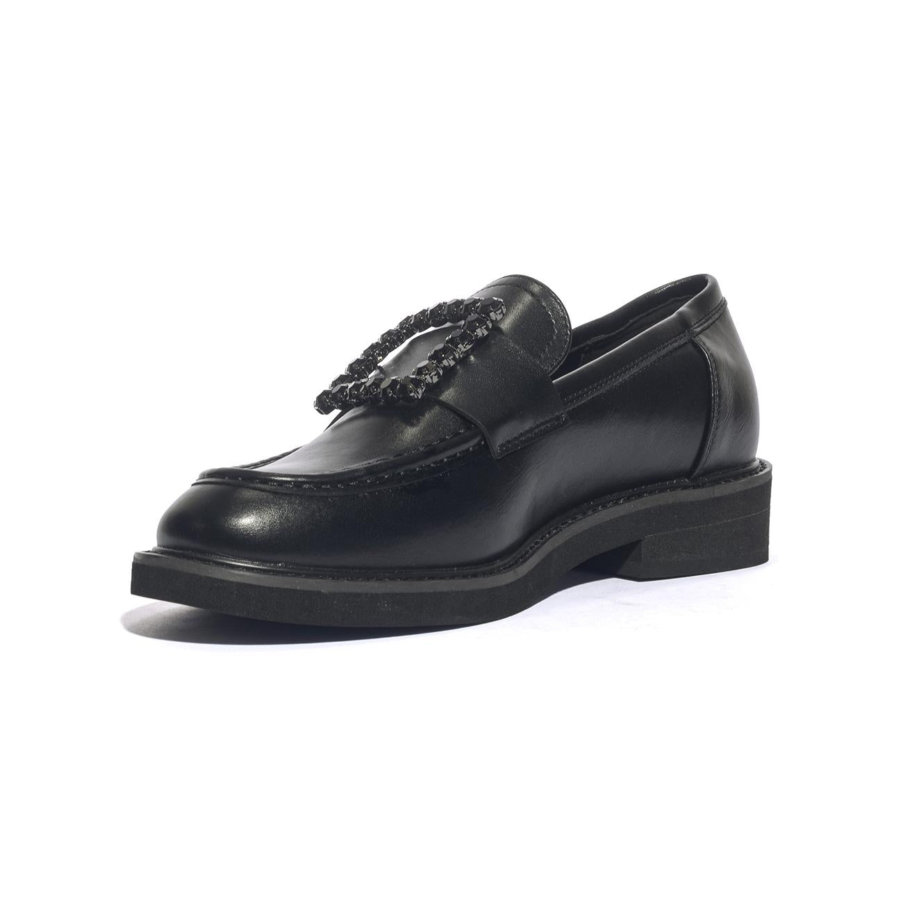 KHARISMA 1323 NERO Mocassini Donna 