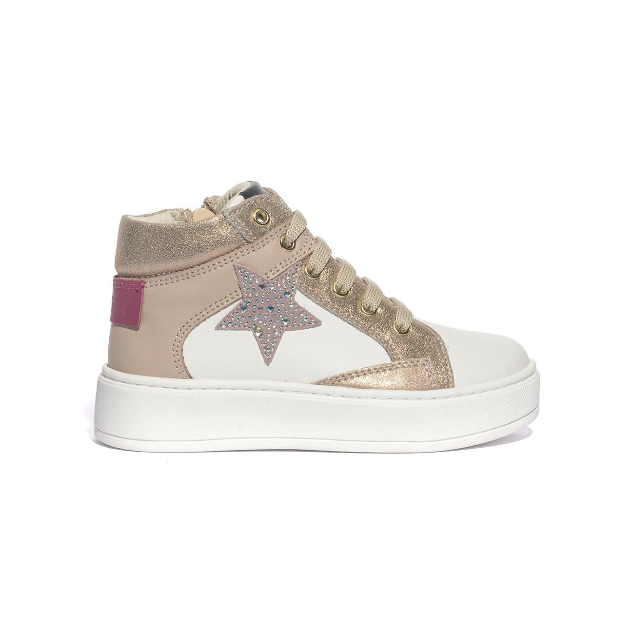 BALDUCCI KIAB1131 BIANCO ROSA Sneakers Bambino 
