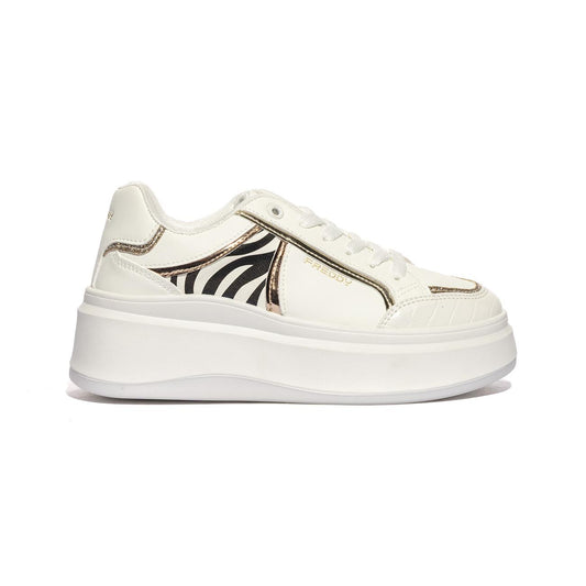 Sneakers Freddy Fy7719 Bianche FY7719ANIMALIER FREDDY