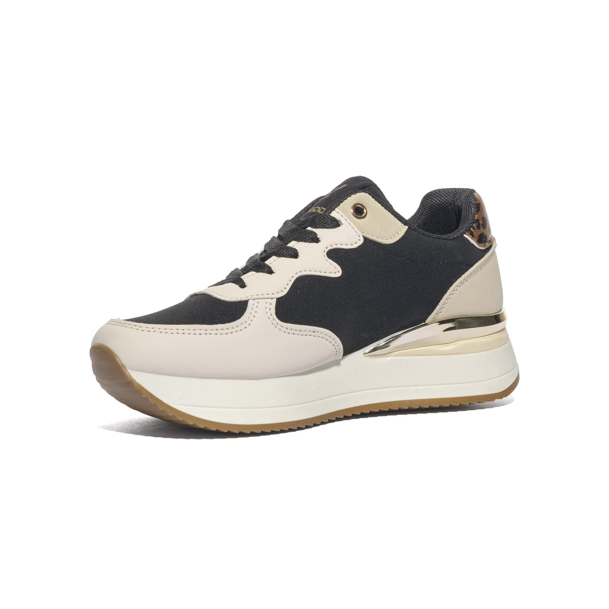 FREDDY FY7727 WHITE BLACK Sneakers Donna 