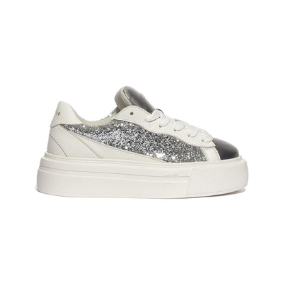 Sneakers Cromier GLITTERmix Bianche C2U0ARGENTOpanna CROMIER