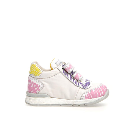 FALCOTTO 0012015873-16-1N39 WHITE-PINK-LAVENDER Sneakers Bambina 