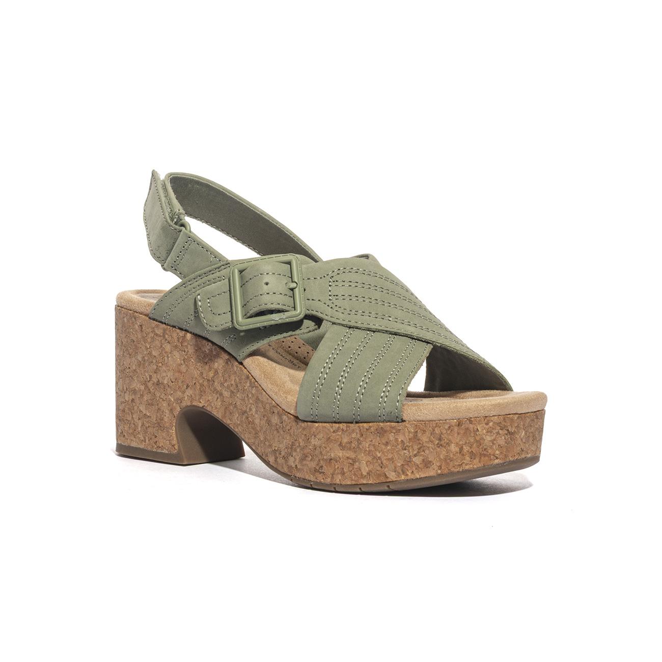 CLARKS 181794 SAGE NUBUCK Sandali Donna 